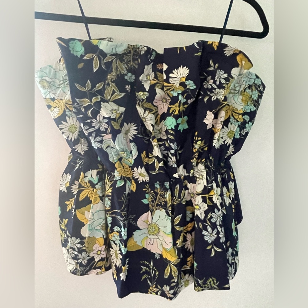 Anthropologie Ruffled Tube Top - Picture 2 of 7
